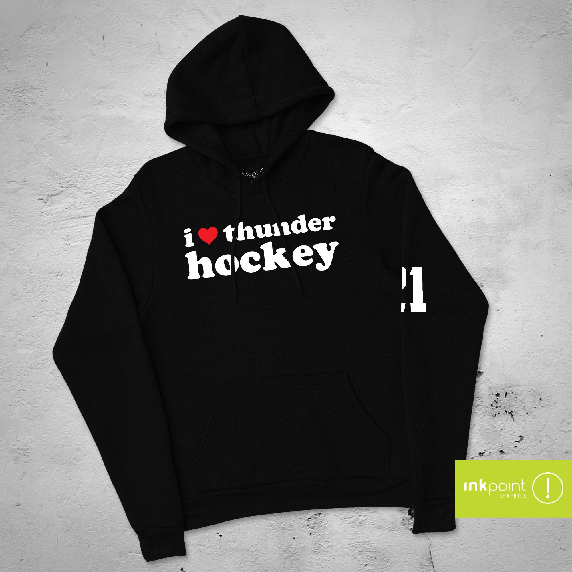 I love hockey hoodie 2025